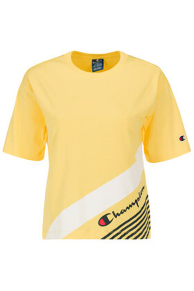 Champion Γυναικείο T-Shirt 112765 Κίτρινο