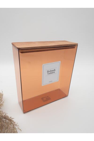 Genel Markalar Çok Amaçlı Vakum Kapak Bulaşık Tableti Saklama Kavanozu / Kutu...