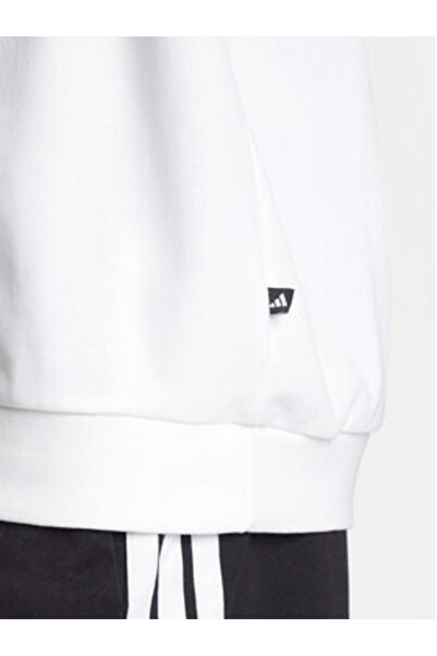 adidas Ανδρικό Φούτερ Πολύχρωμο SPORTSWEAR-JW4347 ΛΕΥΚΟ