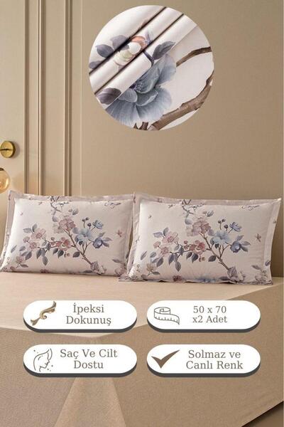 MODALİN Колекція наволочок LaVella, 2 штуки — «Квіткова дверцята, що відкриваються для сну», 50×70