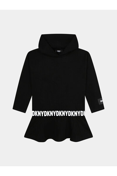 Dkny Πλεκτό φόρεμα για κορίτσια D32905 S Πολύχρωμο