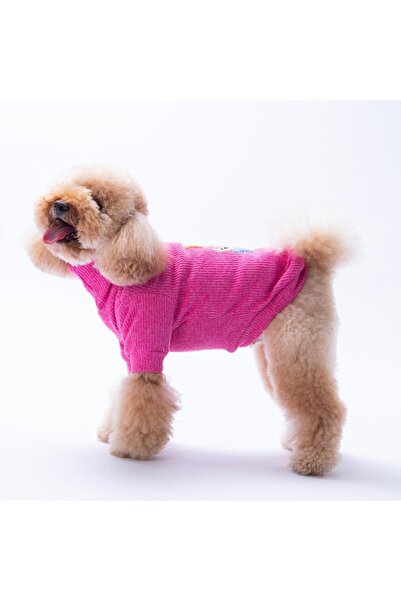 Pawstar Fuşya Pooh's Ashdown Piglet Köpek Sweati Köpek Kıyafeti Kedi Kıyafeti