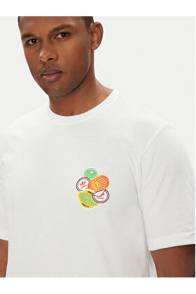 adidas Ανδρικό T-Shirt Πολύχρωμο ORIGINALS-JW2975 ΛΕΥΚΟ