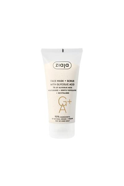 Ziaja Glikolik Asitli GA+ Yüz Peelingi & Maskesi 55 ml
