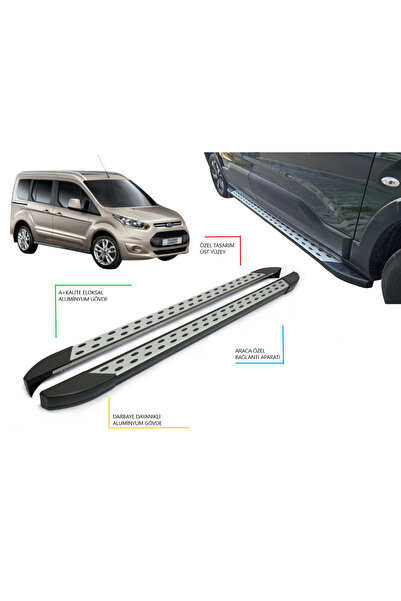 TUNAX OTO CONNECT KISA ŞASE NOKTALI YAN BASAMAK 2014 2015 2016 2017 2018 2019...