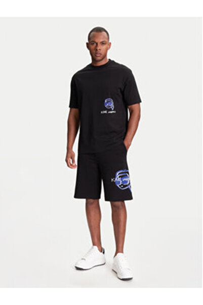 Karl Lagerfeld Ανδρικό T-Shirt 755144 553225 Πολύχρωμο