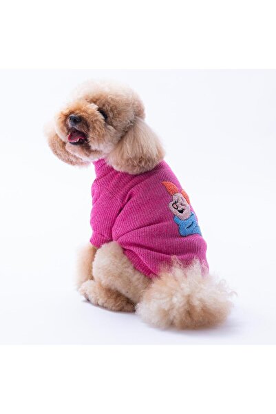 Pawstar Fuşya Pooh's Ashdown Piglet Köpek Sweati Köpek Kıyafeti Kedi Kıyafeti