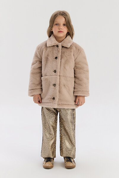 Tyess Girl Beige Jacket