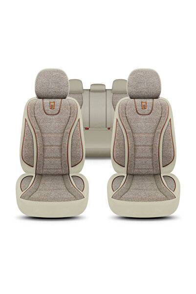 Minderland City Serisi RENAULT Fluence 2010-2015 ile Uyumlu Koltuk Kılıfı, Bej
