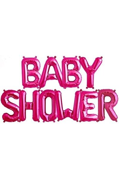 MARKQ لافتة بالونات حفل استقبال مولود وردية [16 بوصة] - لافتة حروف من رقائق م...