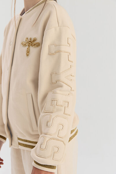 Tyess Girl Ecru Jacket