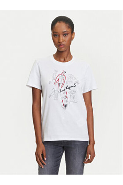 Karl Lagerfeld Γυναικείο T-Shirt A3W17099 Πολύχρωμο