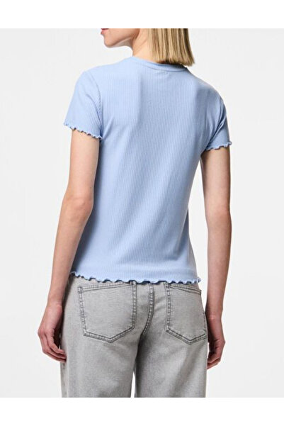 PIECES T-shirt, blue