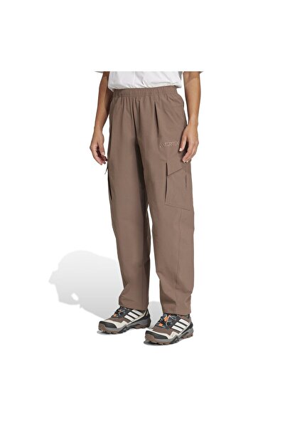 adidas Pantaloni de sport maro pentru femei W CARGO JM9857