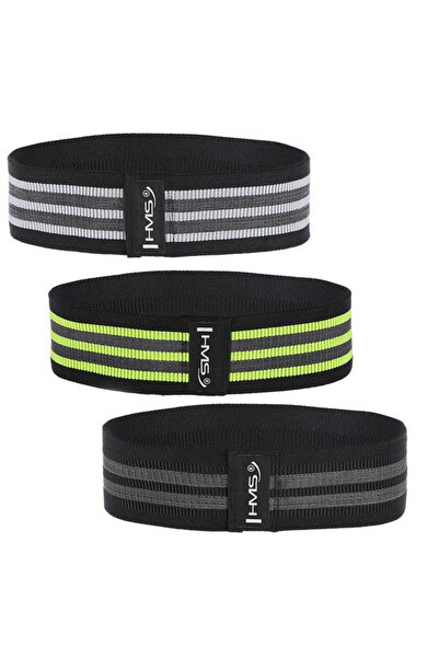 HMS Bandă de rezistență fitness HB 20 (Set 3 în 1)