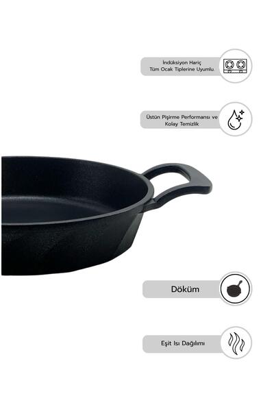 Amboss Vento 3 Piece Cast Iron Pan Set 18-20-22 cm