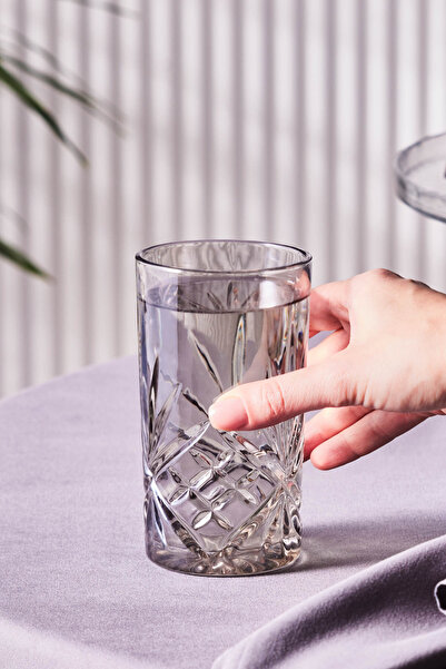 Karaca Melodico Meşrubat Bardağı Antrasit