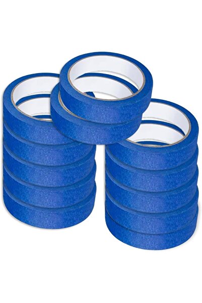 MARKQ [9 لفات] شريط لاصق أزرق للرسامين، 1 بوصة × 20 ياردة - شريط لاصق للرسم و...