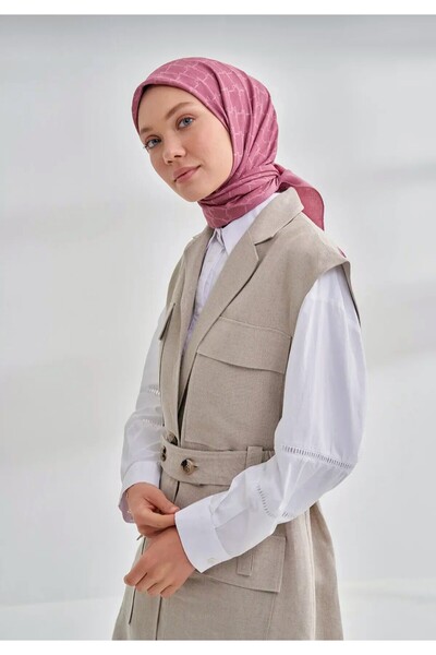 ARMANDA Koton Monogram Zincir Desen Eşarp