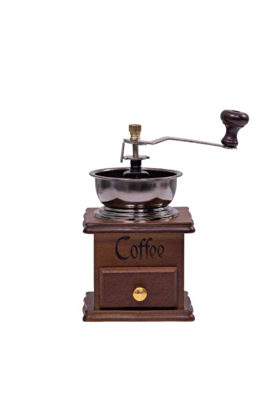 rosberg Râșniță de cafea R51172M, Manuală, Mecanism ceramic, Corp din metal și lemn, Maro