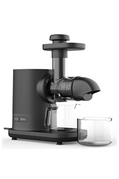 FİNLUX Storcător de fructe FJJ-1567SL, Presare lentă, Inversare, 150 W, 0,5 l, 100 rpm, Recipient pentru reziduuri, Negru