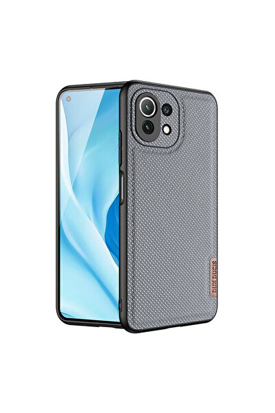 Optim Solution Husa Premium pentru Xiaomi Mi 11 Lite 5G, Woven Textile Modern...