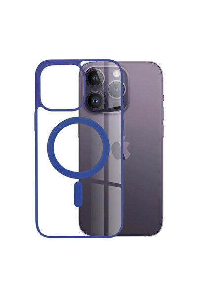 Optim Solution Husa de protectie MagSafe Colorat pentru iPhone 15 Pro Max, Si...