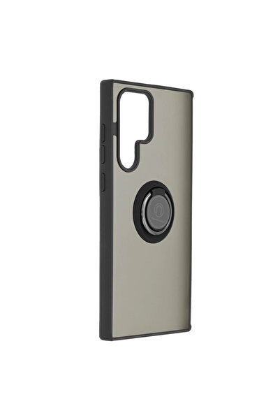 Optim Solution Husa cu bumper TPU pentru Samsung Galaxy S23 Ultra, Inel Glint...