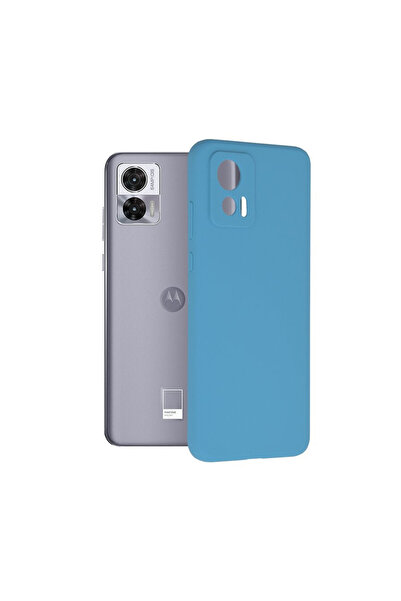 Optim Solution Husa de silicon TPU cu Microfibra pentru Motorola Edge 30 Neo,...