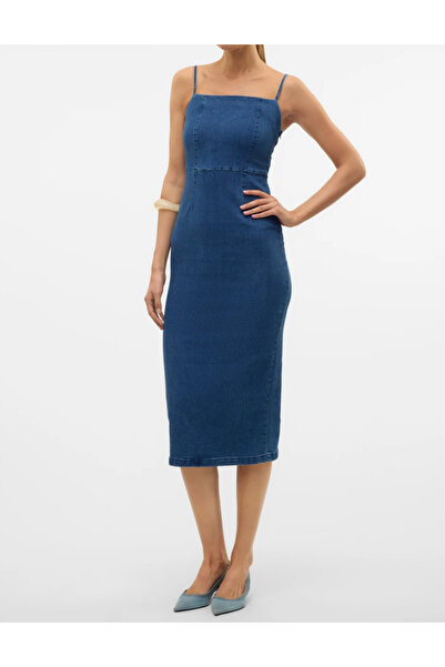 Vero Moda midi dress, blue