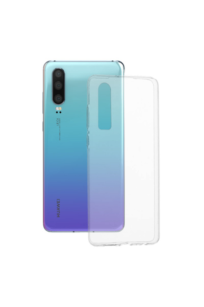 Optim Solution Husa Clear Protection pentru Huawei P30, Transparenta
