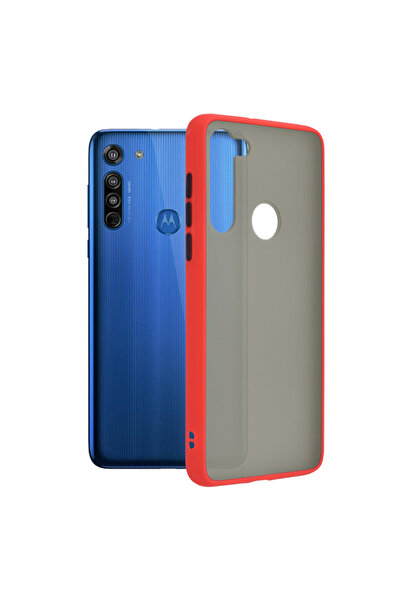 Optim Solution Husa de Protectie pentru Motorola Moto G8, Silicon TPU, Trendy...