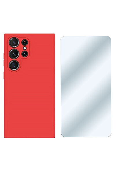 Optim Solution Set Husa din silicon si Folie protectie pentru Samsung Galaxy ...