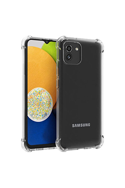 Optim Solution Husa de silicon compatibila cu Samsung Galaxy A03, Ultra Prote...