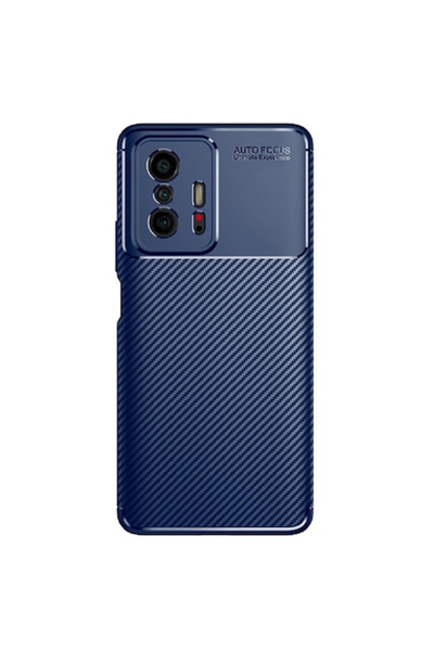 Optim Solution Husa de silicon TPU pentru Xiaomi 11T, New Carbon Design, Tech...