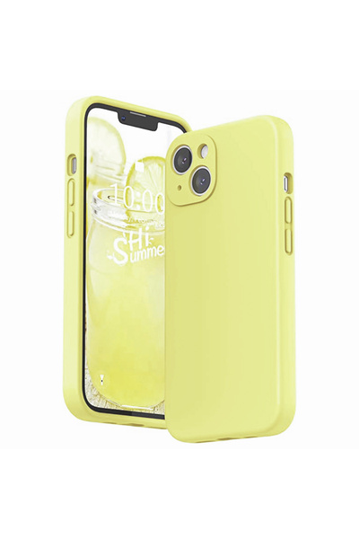 Optim Solution Θήκη σιλικόνης για Apple iPhone 14, εσωτερικό από μικροΐνες, κ...