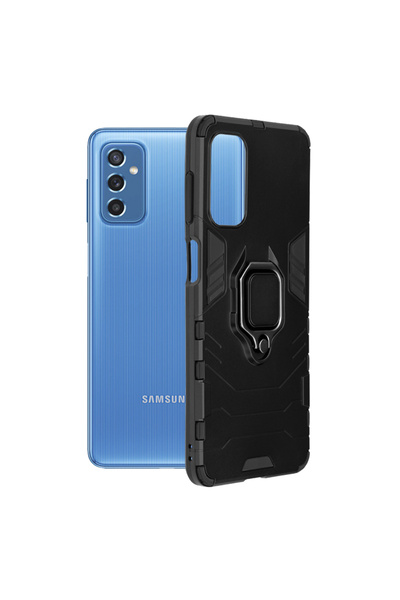 Optim Solution Husa Armor Ring pentru Samsung Galaxy M52 5G, Army Shield, Ine...