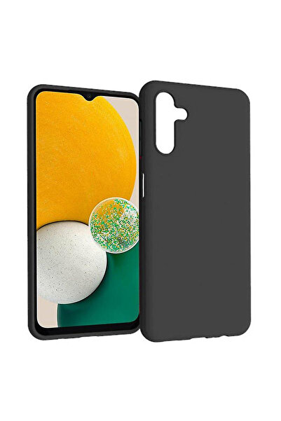 Optim Solution Husa din silicon pentru Samsung Galaxy A34, 5G, Microfibra, Negru