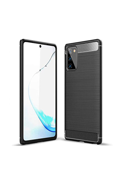 Optim Solution Husa de silicon pentru Samsung Galaxy Note 20 Plus, Fibra de C...