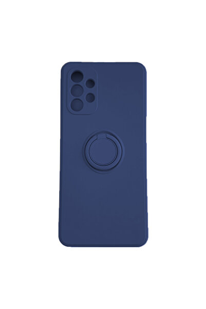 Optim Solution Husa de silicon pentru Samsung Galaxy A52, Magnetic Ring Holde...