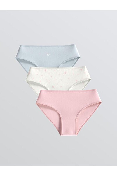 LC Waikiki Printed Girls' Panties 3-Pack (W5)