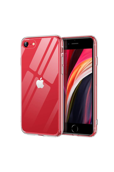 Optim Solution Husa pentru Apple iPhone SE 3 2022, Super Slim, Transparent di...