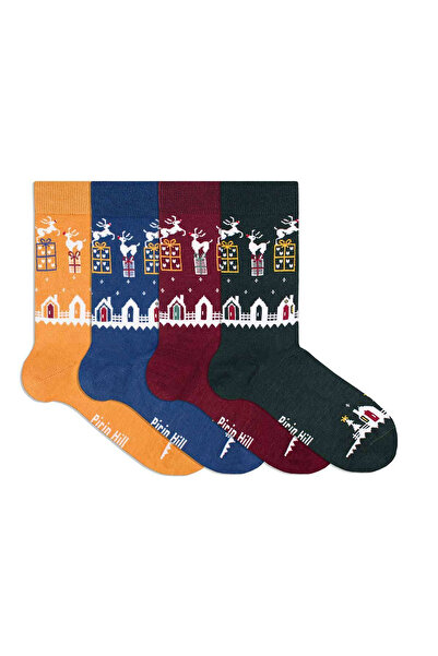 Pirin Hill Cutie cu 4 perechi de șosete din Lână cu Cadouri