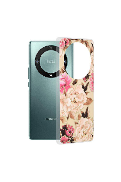 Optim Solution Husa de protectie pentru Honor Magic5 Lite, Silicon TPU, Marbl...