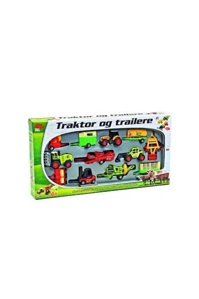 bull Vehicule Set Farm Giftbox (12 Pcs)