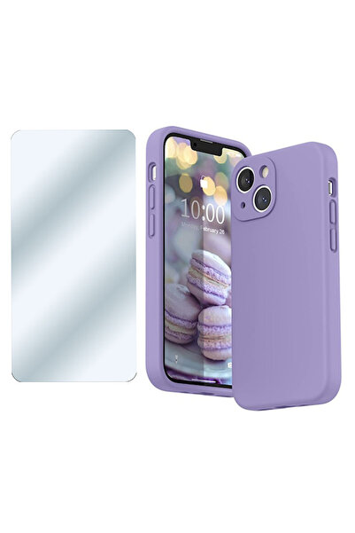 Optim Solution Set Husa din silicon si Folie protectie pentru Apple Iphone 14...