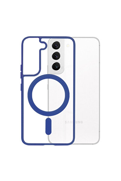 Optim Solution Husa MagSafe Colorat pentru Samsung Galaxy S22 5G, Silicon TPU...