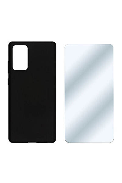 Optim Solution Set Husa din silicon si Folie pentru Samsung Galaxy A14, Micro...