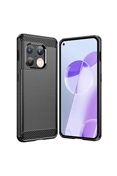 Optim Solution Husa Carbon Resistance pentru OnePlus 10 Pro 5G, Fiber Design,...