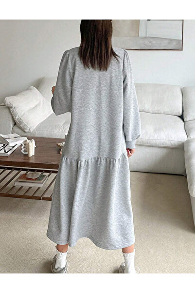 Sheya DAZY midi dress, gray